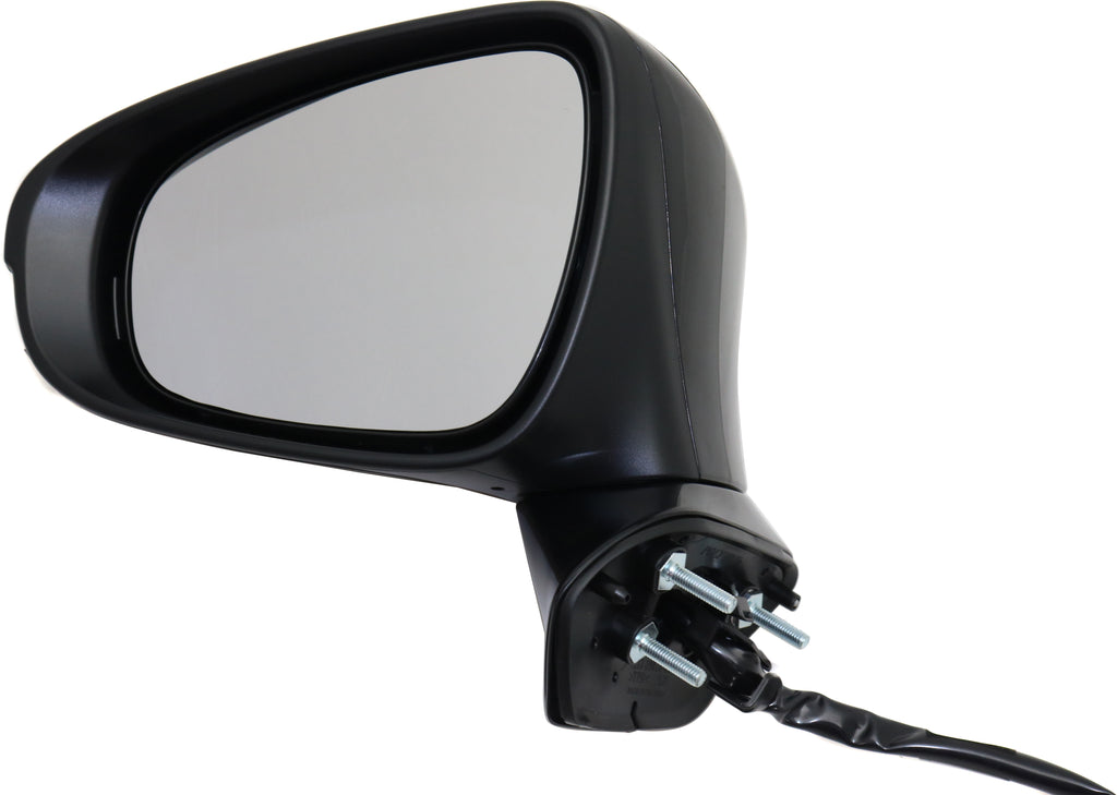 ES300H/ES350 13-15 MIRROR LH, Power, Manual Folding, Heated, Paintable, w/ In-housing Signal Light, w/o Auto Dimming, BSD, and Memory