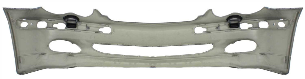 C-CLASS 01-04 FRONT BUMPER COVER, Primed, w/ Classic or Elegance Pkg, w/ HLW Holes, (203) Chassis, Sdn/Wgn