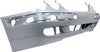 E-CLASS 00-03 FRONT BUMPER COVER, Primed, w/o AMG Styling Pkg, w/o HLW Holes, (Sedan 00-02)/Wagon