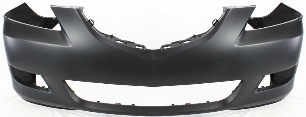 MAZDA 3 04-06 FRONT BUMPER COVER, Primed, Standard Type, Sedan - CAPA