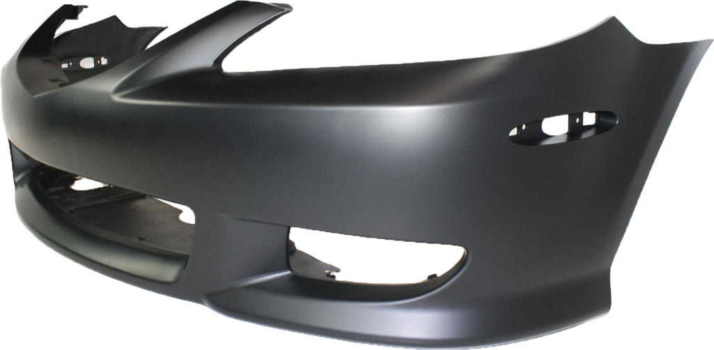 MAZDA 6 03-05 FRONT BUMPER COVER, Primed, w/ Sport Package and Spoiler Holes, w/o Turbo, Hatchback/Sedan