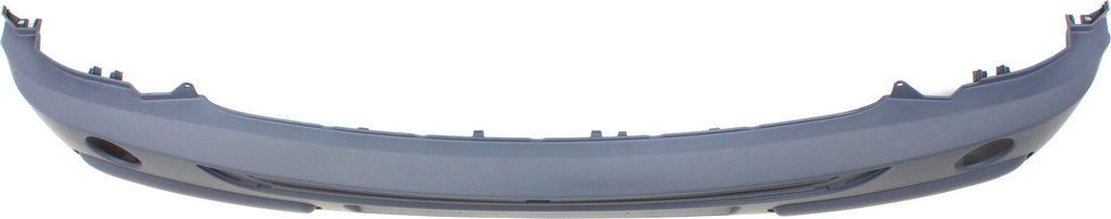 COOPER 02-04 FRONT BUMPER COVER, Prmd, Base Model, w/o Aero Pkg, w/ Holes for Chrome Insrt/Trim