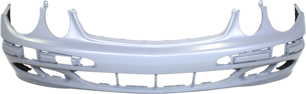 E-CLASS 03-06 FRONT BUMPER COVER, Primed, w/o HLW Holes, w/o AMG Styling Pkg., w/o Avantgarde Pkg. (211) Chassis