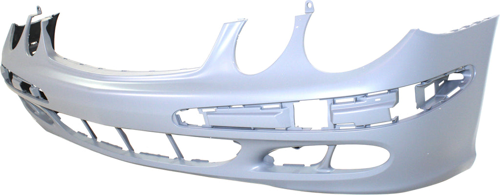 E-CLASS 03-06 FRONT BUMPER COVER, Primed, w/o HLW Holes, w/o AMG Styling Pkg., w/o Avantgarde Pkg. (211) Chassis