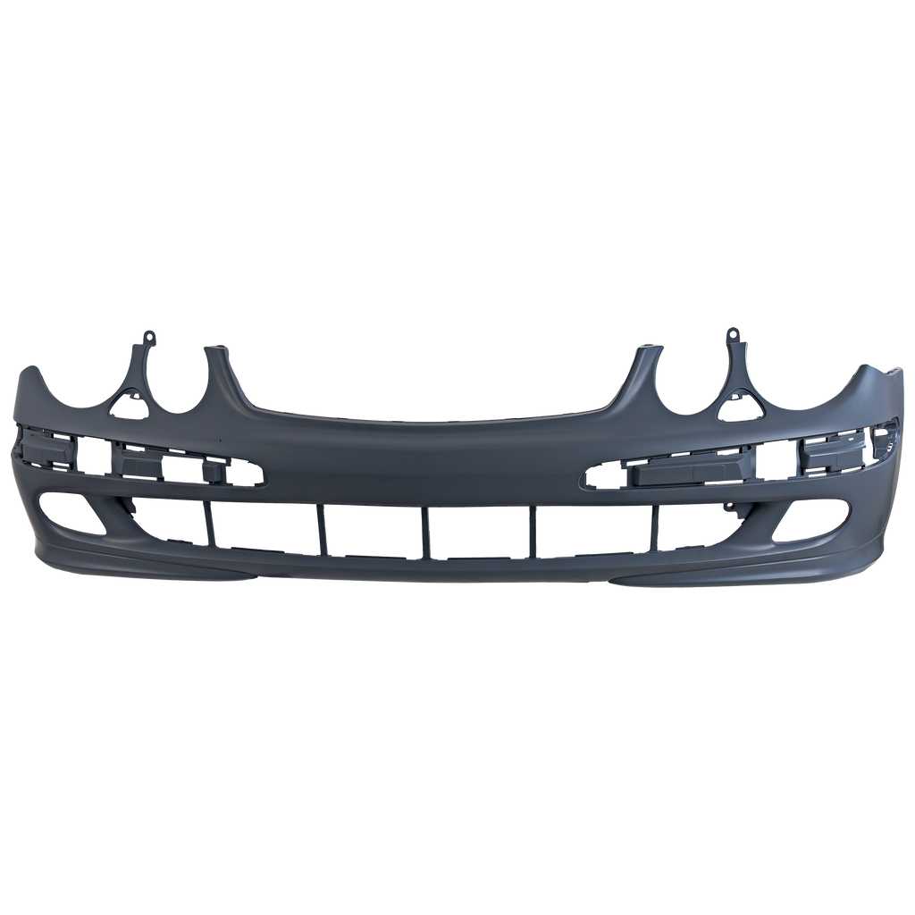 E-CLASS 03-06 FRONT BUMPER COVER, Primed, w/ HLW, w/ Avantgarde Pkg., w/o AMG Styling Pkg., (211) Chassis