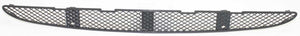 S-CLASS 00-00 FRONT BUMPER GRILLE, Center, Black, (220) Chassis, w/o Sport Pkg