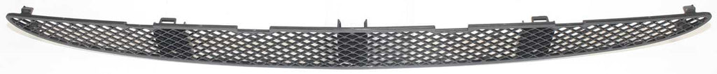 S-CLASS 00-00 FRONT BUMPER GRILLE, Center, Black, (220) Chassis, w/o Sport Pkg
