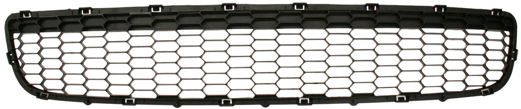 MAZDA 6 06-08 FRONT BUMPER GRILLE, Center, Black, w/o Turbo