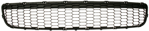 MAZDA 6 06-08 FRONT BUMPER GRILLE, Center, Black, w/o Turbo