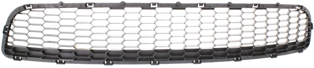 MAZDA 6 06-08 FRONT BUMPER GRILLE, Center, Black, w/o Turbo