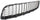 MAZDA 6 06-08 FRONT BUMPER GRILLE, Center, Black, w/o Turbo