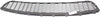 MAZDA 6 06-08 FRONT BUMPER GRILLE, Center, Black, w/o Turbo