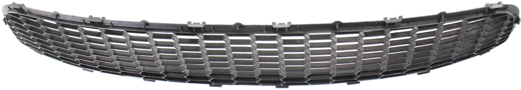 MAZDA 6 06-08 FRONT BUMPER GRILLE, Center, Black, w/o Turbo