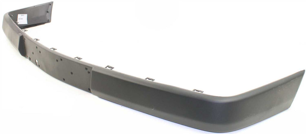 E-CLASS 86-93 FRONT BUMPER MOLDING, Impact Strip, Plastic, Black, (124) Chassis