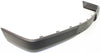 E-CLASS 86-93 FRONT BUMPER MOLDING, Impact Strip, Plastic, Black, (124) Chassis