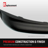 E-CLASS 86-93 FRONT BUMPER MOLDING, Impact Strip, Plastic, Black, (124) Chassis