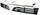 MIRAGE 97-01 GRILLE, ABS Plastic, Chrome Shell/Painted Black Insert, Sedan