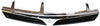 MIRAGE 97-01 GRILLE, ABS Plastic, Chrome Shell/Painted Black Insert, Sedan