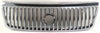 MOUNTAINEER 02-05 GRILLE, Chrome Shell/Painted Silver Insert
