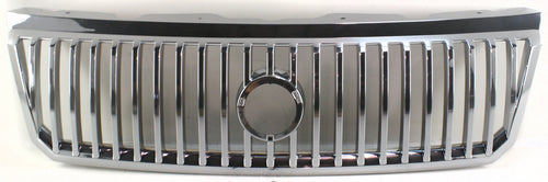MOUNTAINEER 02-05 GRILLE, Chrome Shell/Painted Silver Insert