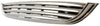 COOPER 02-04 GRILLE, Plastic, Chrome Shell/Painted Black Insert, w/o Ground Effects, Base Model