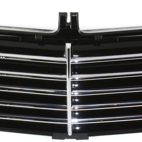 190D 84-89/190E 84-93 GRILLE INSERT, Plastic, Black, w/o Frame, w/ 11 Moulding, (201) Chassis