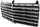 190D 84-89/190E 84-93 GRILLE INSERT, Plastic, Black, w/o Frame, w/ 11 Moulding, (201) Chassis