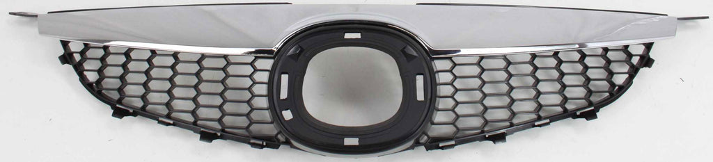 MAZDA 6 06-08 GRILLE, STD Type, Textured Black Shell and Insert, w/ Chrome Upper Bar, w/o Turbo
