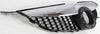 MAZDA 6 06-08 GRILLE, STD Type, Textured Black Shell and Insert, w/ Chrome Upper Bar, w/o Turbo
