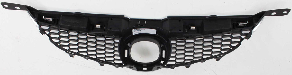 MAZDA 6 06-08 GRILLE, STD Type, Textured Black Shell and Insert, w/ Chrome Upper Bar, w/o Turbo