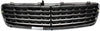 C-CLASS 01-05 GRILLE, Chrome Shell/Painted Gray Insert, Avantgarde Pkg, Elegance Pkg