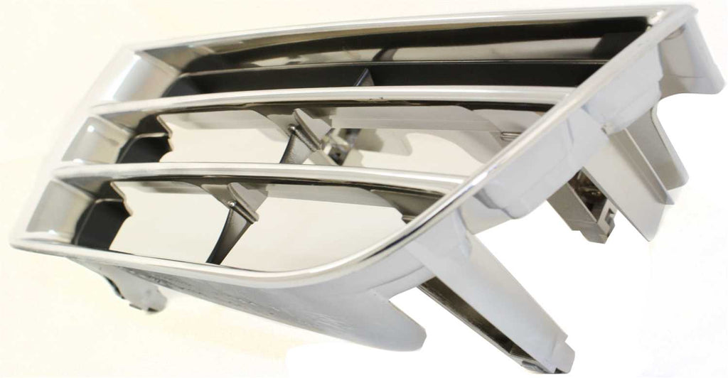 GALANT 02-03 GRILLE RH, Plastic, Chrome Shell/Painted Black Insert
