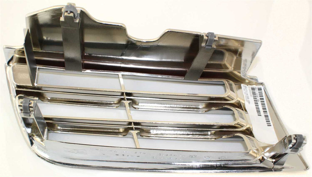GALANT 02-03 GRILLE RH, Plastic, Chrome Shell/Painted Black Insert