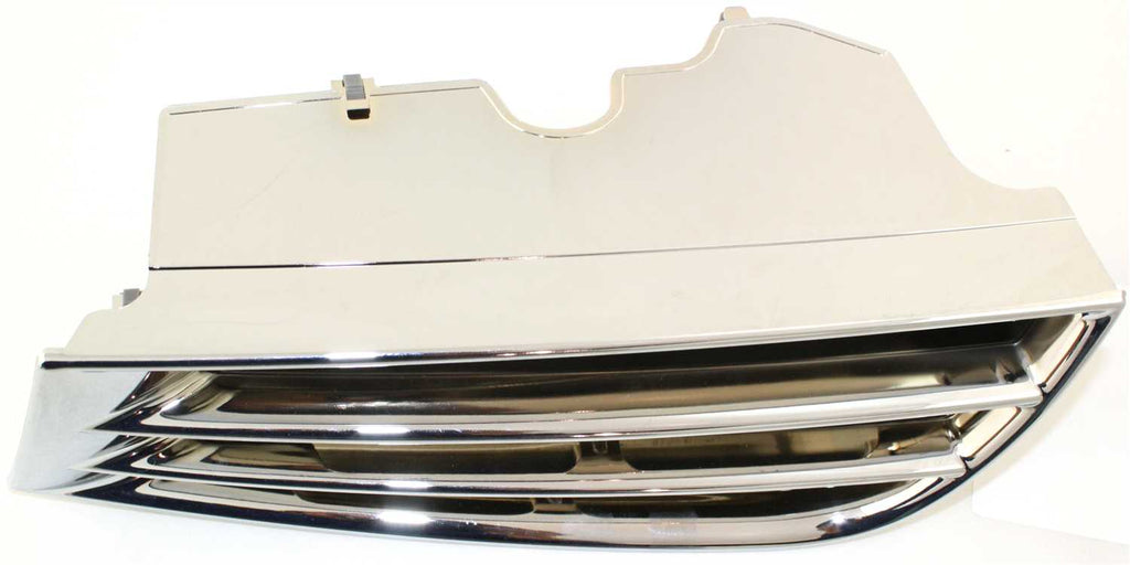 GALANT 02-03 GRILLE RH, Plastic, Chrome Shell/Painted Black Insert