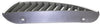 LANCER 04-05 GRILLE RH, Chrome Shell/Silver-Black Insert, Sedan, 11 Strip, (Exc. Eclipse Model)