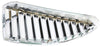 LANCER 04-05 GRILLE RH, Chrome Shell/Silver-Black Insert, Sedan, 11 Strip, (Exc. Eclipse Model)