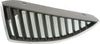 LANCER 04-05 GRILLE LH, Chrome Shell/Silver-Black Insert, Sedan, 11 Strip, (Exc. Eclipse Model)