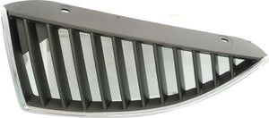 LANCER 04-05 GRILLE LH, Chrome Shell/Silver-Black Insert, Sedan, 11 Strip, (Exc. Eclipse Model)