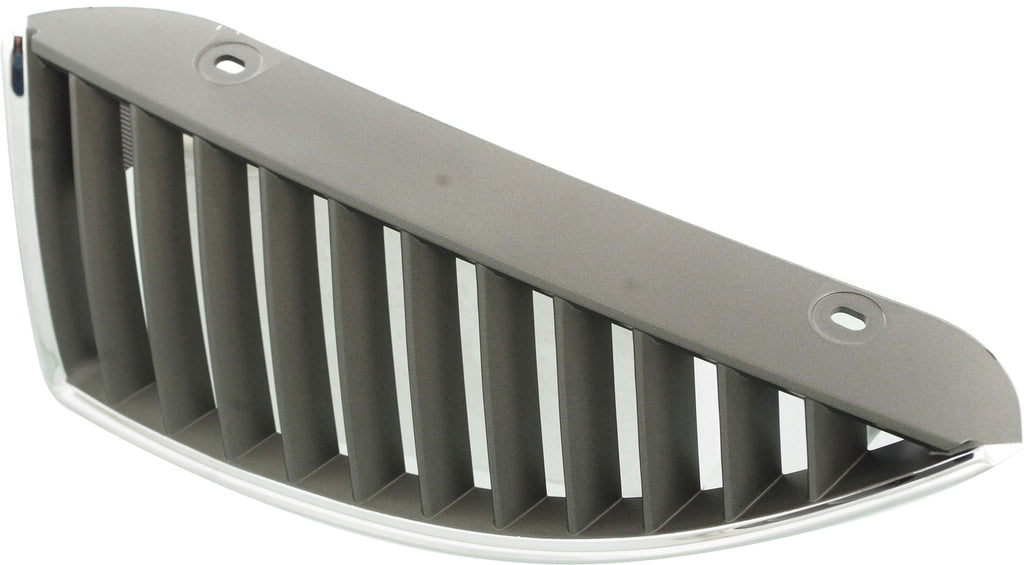 LANCER 04-05 GRILLE LH, Chrome Shell/Silver-Black Insert, Sedan, 11 Strip, (Exc. Eclipse Model)