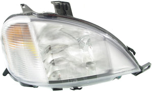 M-CLASS 98-01 HEAD LAMP RH, Assembly, Halogen, w/o Sport Package, STD Type