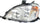 M-CLASS 98-01 HEAD LAMP LH, Assembly, Halogen, w/o Sport Package, STD Type