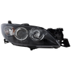 MAZDA 3 04-09 HEAD LAMP RH, Lens and Housing, Halogen, Sedan - CAPA