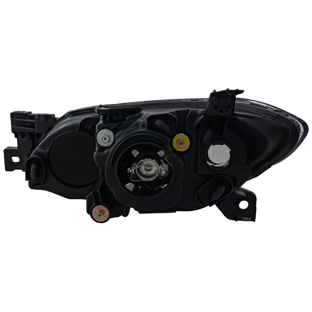 MAZDA 3 04-09 HEAD LAMP RH, Lens and Housing, Halogen, Sedan - CAPA