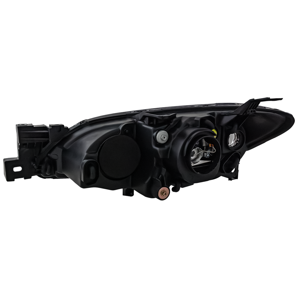 MAZDA 3 04-09 HEAD LAMP RH, Lens and Housing, Halogen, Sedan - CAPA