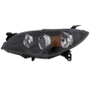 MAZDA 3 04-09 HEAD LAMP LH, Lens and Housing, Halogen, Sedan - CAPA