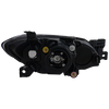MAZDA 3 04-09 HEAD LAMP LH, Lens and Housing, Halogen, Sedan - CAPA