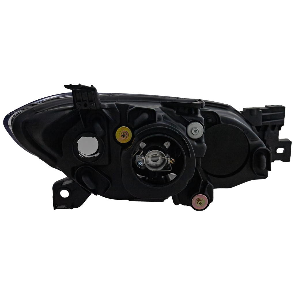 MAZDA 3 04-09 HEAD LAMP LH, Lens and Housing, Halogen, Sedan - CAPA