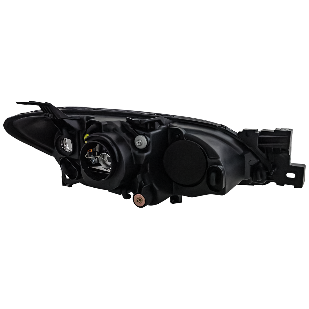 MAZDA 3 04-09 HEAD LAMP LH, Lens and Housing, Halogen, Sedan - CAPA