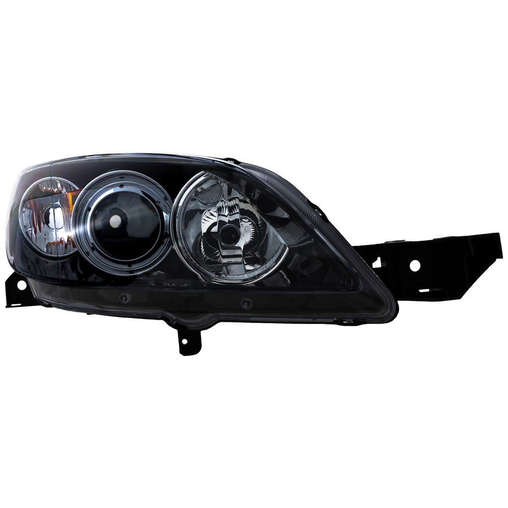 MAZDA 3 04-09 HEAD LAMP RH, Lens and Housing, Halogen, Hatchback - CAPA