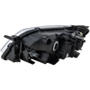 PROTEGE5 02-03 HEAD LAMP RH, Lens and Housing, Aluminum Bezel, Hatchback